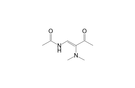 Acetamide, N-(2-dimethylamino-3-oxo-1-butenyl)-