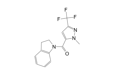 1-{[1-methyl-3-(trifluoromethyl)-1H-pyrazol-5-yl]carbonyl}indoline