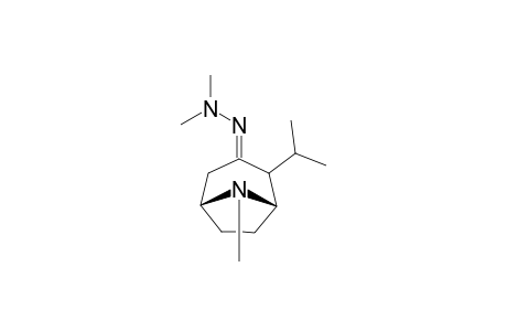 3-(2,2-Dimethylhydrazono)-2-isopropyl-8-methyl-8-azabicyclo[3.2.1]octane