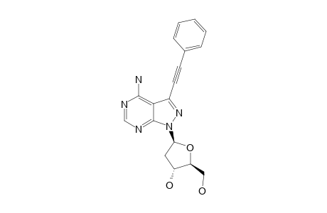 7-(2-PHENYLETHYNYL)-8-AZA-7-DEAZAADENINE-2'-DEOXYRIBOSIDE