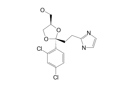 CIS-2-(2,4-DICHLOROPHENYL)-2-[2-(2-IMIDAZOLYL)-ETHYL]-4-(HYDROXYMETHYL)-1,3-DIOXOLANE