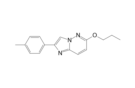 6-Propoxy-2-(4-methylphenyl)imidazo[1,2-b]pyridazine