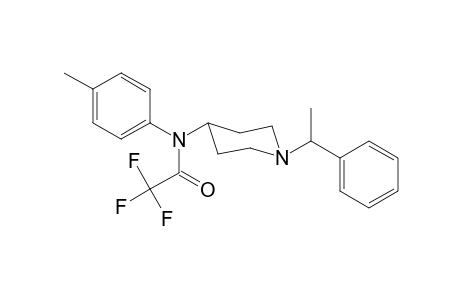 2,2,2-trifluoro-N-4-methylphenyl-N-[1-(1-phenylethyl)piperidin-4-yl]acetamide