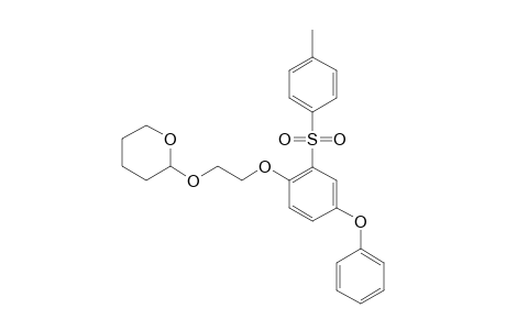 4-PHENOXY-2-(4-TOLUENESULFONYL)-PHENOXYETHYL-TETRAHYDRO-2H-PYRAN-2-YL-ETHER