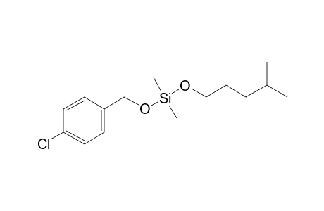 Silane, dimethyl(4-chlorobenzyloxy)isohexyloxy-