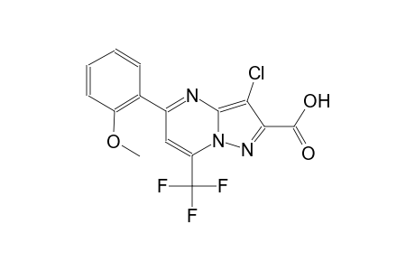 pyrazolo[1,5-a]pyrimidine-2-carboxylic acid, 3-chloro-5-(2-methoxyphenyl)-7-(trifluoromethyl)-