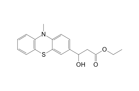 Ethyl 3-hydroxy-3-(10-methyl-10H-phenothiazin-3-yl)-propanoate