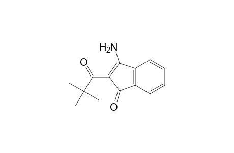 3-Amino-2-(2,2-dimethyl-1-oxopropyl)-1-indenone