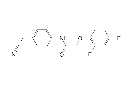 Acetamide, N-(4-cyanomethylphenyl)-2-(2,4-difluorophenoxy)-