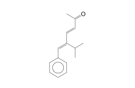 3,5-Hexadien-2-one, 5-(1-methylethyl)-6-phenyl