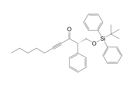 (S)-1-[(t-Butyldiphenylsilyl)oxy]-2-phenyldec-4-yn-3-one