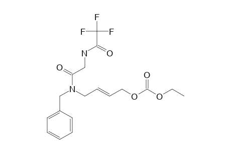 N-TRIFLUOROACETYL-GLYCYL-[N-BENZYL-N-[4-ETHOXYCARBONYLOXY-(2E)-BUTEN-1-YL]]-AMIDE;MAJOR-ROTAMER