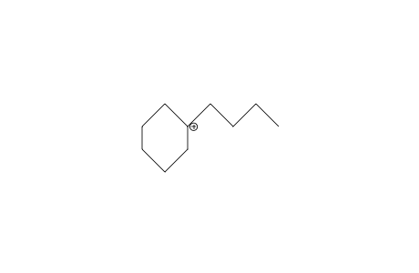 1-Butyl-1-cyclohexyl cation