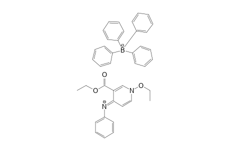 1-ETHOXY-3-ETHOXYCARBONYL-1,4-DIHYDRO-PYRIDIN-4-PHENYL-IMINIUM-TETRAPHENYLBORATE