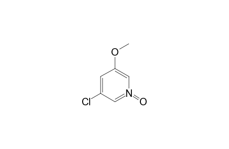 3-CHLORO-5-METHOXY-PYRIDINE-N-OXIDE