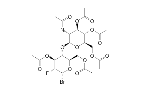 2-ACETAMIDO-3,4,6-TRI-O-ACETYL-2-DEOXY-BETA-D-GLUCOPYRANOSYL-(1->4)-3,6-DI-O-ACETYL-2-DEOXY-2-FLUORO-ALPHA-D-GLUCOPYRANOSYL-BROMIDE