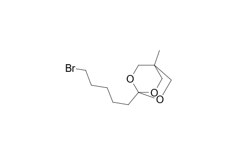 4-(5-bromanylpentyl)-1-methyl-3,5,8-trioxabicyclo[2.2.2]octane