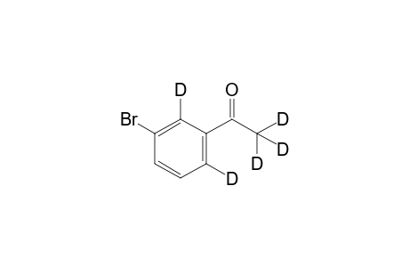 3'-Bromoacetophenone-2,2,2,2',6'-d5