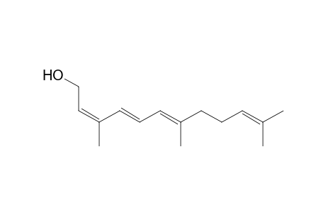 3,7,11-Trimethyldodeca-2Z,4E,6E,10-tetraen-1-ol