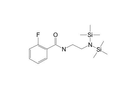 N-(2-Aminoethyl)-2-fluorobenzamide, 2tms