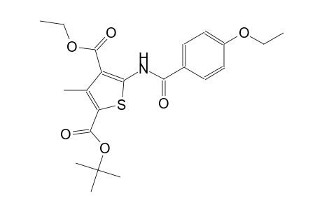 2-tert-butyl 4-ethyl 5-[(4-ethoxybenzoyl)amino]-3-methyl-2,4-thiophenedicarboxylate