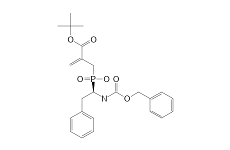 (R)-2-[(1'-(N-BENZYLOXYCARBONYL)-AMINO-2'-PHENYLETHYL)-HYDROXYPHOSPHINYL]-METHYL-PROP-2-ENOIC-ACID-TERT.-BUTYLESTER