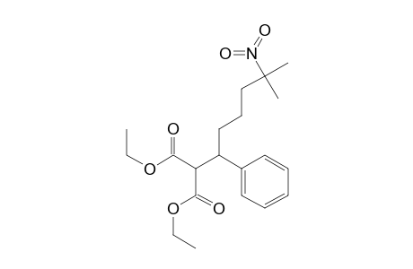 Diethyl (5-Methyl-5-nitro-1-phenylhexyl)malonate