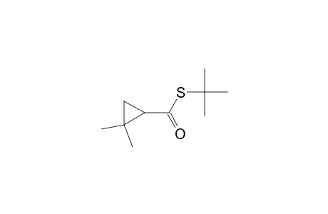 Cyclopropanecarbothioic acid, 2,2-dimethyl-, S-(1,1-dimethylethyl)ester