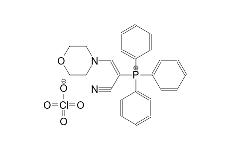[(E)-1-cyano-2-(4-morpholinyl)ethenyl](triphenyl)phosphonium perchlorate