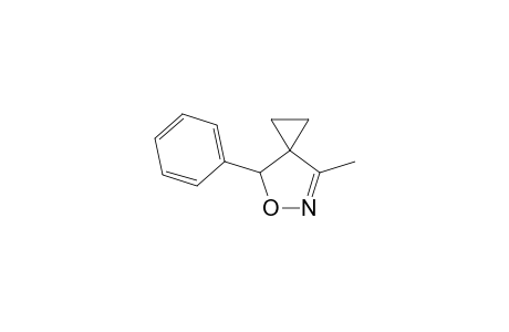 4-Methyl-7-phenyl-6-oxa-5-azaspiro[2.4]hept-4-ene