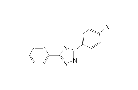 4-(5-Phenyl-4H-1,2,4-triazol-3-yl)aniline