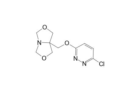 3-Chloro-6-[(3,7-dioxa-r-1-azabicyclo[3.3.0]oct-c-5-yl)methoxy]pyrimidine