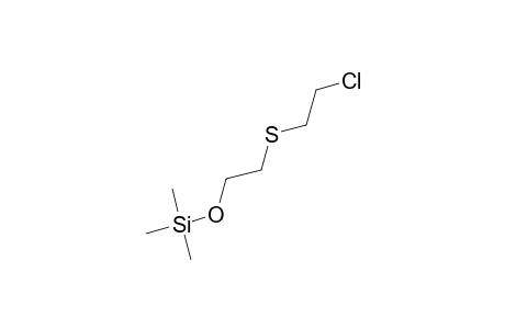 2-(2-Chloroethylsulfanyl)ethoxy-trimethyl-silane