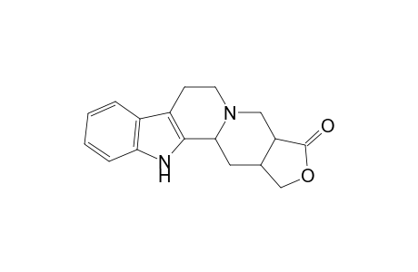 17,18-Dinorcorynan-19-oic acid, 16-hydroxy-, .gamma.-lactone, (20.beta.)-(.+-.)-