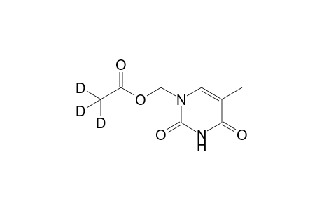 1-Trideuterioacetoxymethylthymine