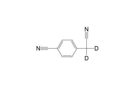 .alpha.,.alpha.-Dideutero-.alpha.,4-dicyanotoluene