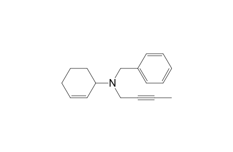 N-Benzyl-N-(2-cyclohexen-1-yl)-2-butynylamine