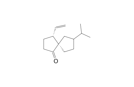 (4R*,5R*)-7-Isopropyl-4-vinylspiro[4.4]nonan-1-one