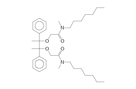 N-heptyl-2-[2-[2-[heptyl(methyl)amino]-2-keto-ethoxy]-1-methyl-1,2-diphenyl-propoxy]-N-methyl-acetamide