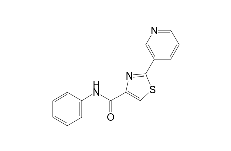 2-(3-pyridyl)-4-thiazolecarboxanilide