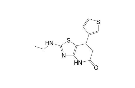 thiazolo[4,5-b]pyridin-5(4H)-one, 2-(ethylamino)-6,7-dihydro-7-(3-thienyl)-