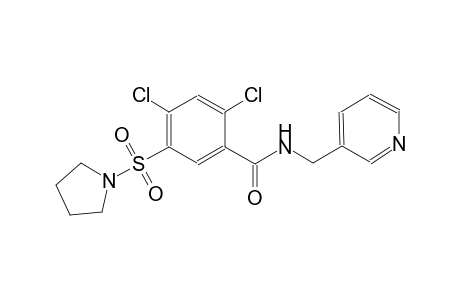 benzamide, 2,4-dichloro-N-(3-pyridinylmethyl)-5-(1-pyrrolidinylsulfonyl)-