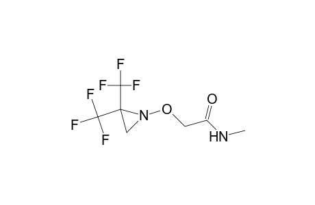 2-([2,2-Bis(trifluoromethyl)-1-aziridinyl]oxy)-N-methylacetamide