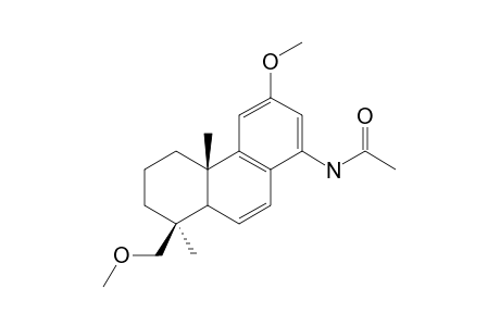 N-(12,19-dimethoxypodocarpa-6,8,11,13-tetraen-14-yl)acetamide