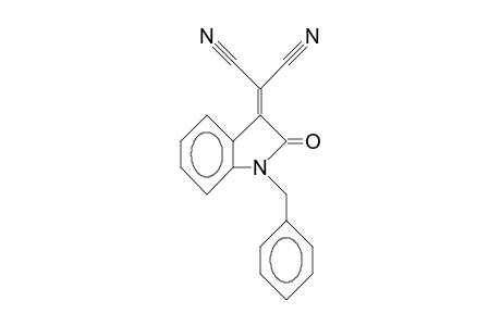1-Benzyl-3-(dicyano-methylidene)-indol-2-one