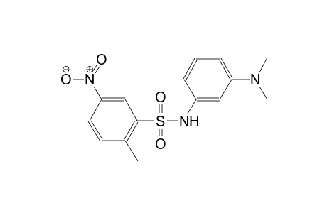 benzenesulfonamide, N-[3-(dimethylamino)phenyl]-2-methyl-5-nitro-