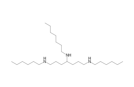 N(4)-Heptyl-N(1),N(7)-dihexylheptane-1,4,7-triamine