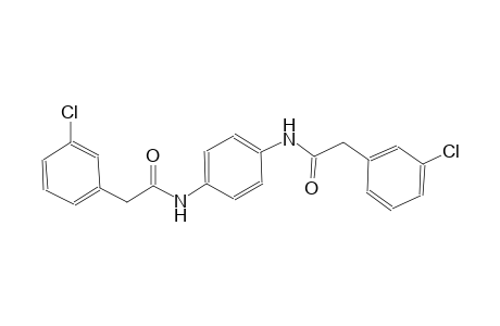benzeneacetamide, 3-chloro-N-[4-[[2-(3-chlorophenyl)acetyl]amino]phenyl]-