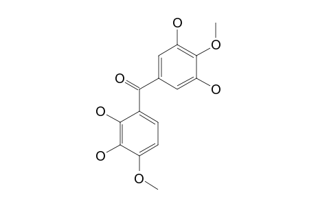 (2,3-DIHYDROXY-4-METHOXYPHENYL)-(3',5'-DIHYDROXY-4'-METHOXYPHENYL)-METHANONE