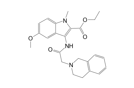 ethyl 3-[(3,4-dihydro-2(1H)-isoquinolinylacetyl)amino]-5-methoxy-1-methyl-1H-indole-2-carboxylate